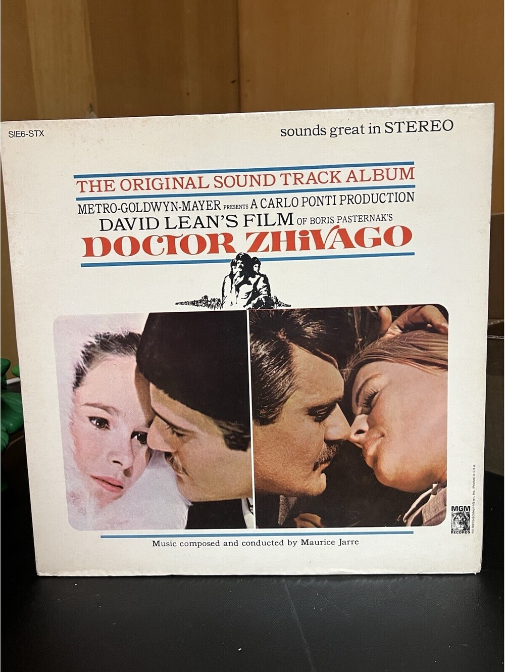 1965  Doctor Zhivago Movie 12" Vinyl Record  Album LP 33 RPM MGM